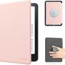 CoBak Magnetic Case for 6" Kindle 2024 and 2022 (11 Generation) - Compatible with PopSockets/UGREEN/Anker Magnetic Grip and Stand, Auto Sleep and Wake, Premium Protective Case for Kindle Basic, Pink