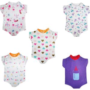 Baby Doll Clothes for 14-15-16 Inch Alive Newborn Reborn Dolls Girl and Infant Dolls