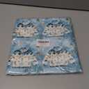 Vintage Blue Christmas Sweater Pillow Covers 18x18, Holiday Winter Snowflake Christmas Sewing Quilting Decorative Throw Pillow Covers for Couch Sofa Bedroom Living Room Home