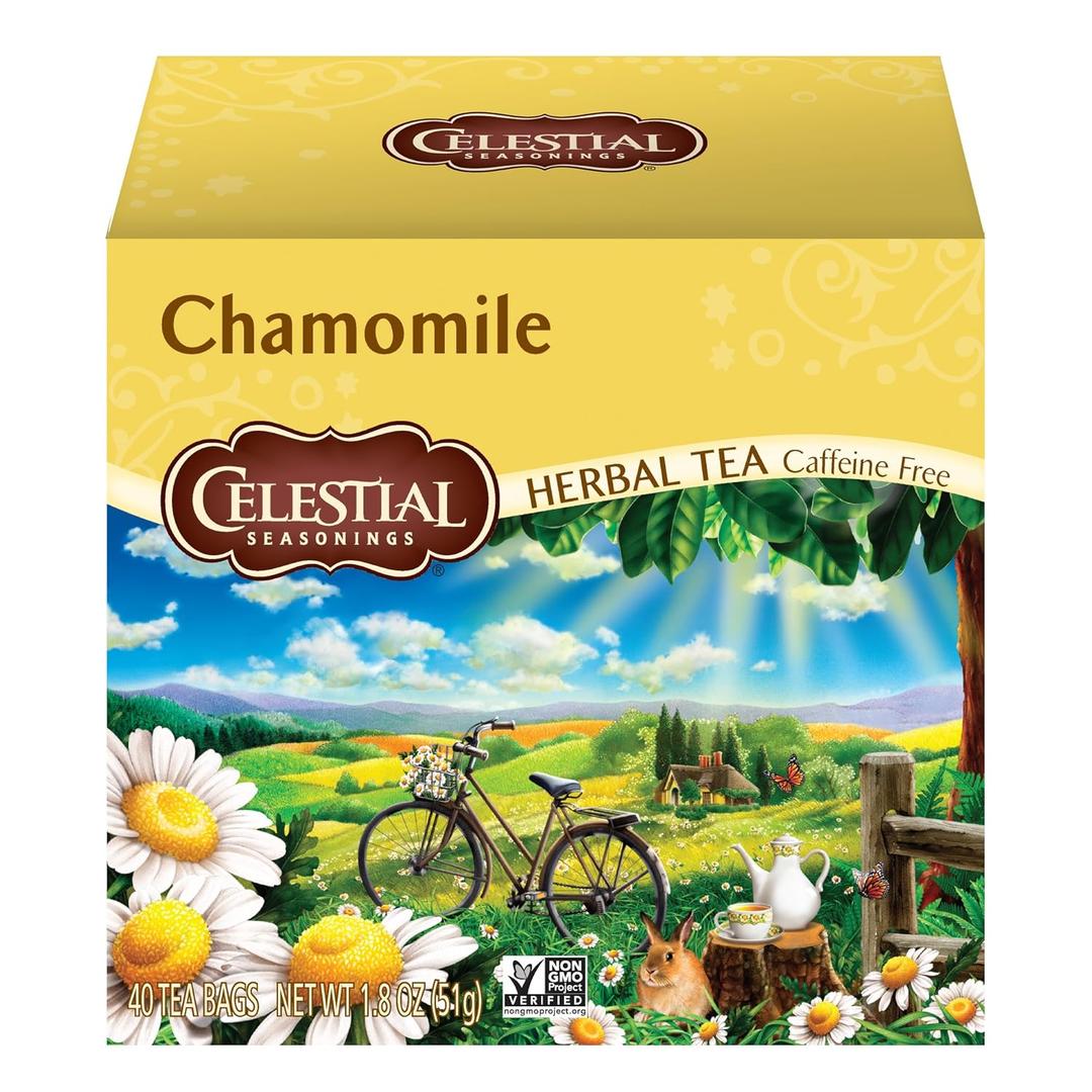 Celestial Seasonings Herbal Tea, Chamomile, 40 Count