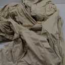 Outdoor TV Cover 71-75 Inch Weatherproof, Waterproof Outside TV Covers Heavy Duty 600D Oxford TV Covers Outdoor TV Screen Protectors Shield with Zippers for Flat Screen Outdoor TVs (Beige)