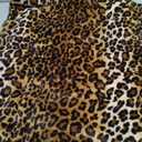 Edenleaf Leopard Print Blanket Fleece Throw for Bed Sofa Travel and Camping, Super Soft Cozy Fluffy Plush Cheetah Print Blanket for All Seasons 50"x60" (Dark Brown)