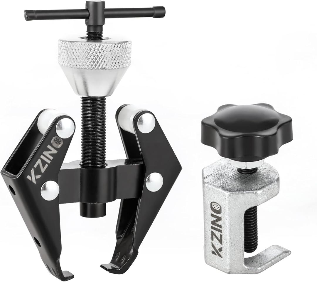 KZINO Windshiled Wiper Puller Tool, Heavy-Duty Arm Battery Terminal Bearing Remover Puller Kit, Windshield Wiper Arm Removal Tool, Arm Bearing Remover Puller Repair Tool
