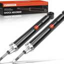 A-Premium Rear Suspension Shock Strut Absorbers Compatible with Infiniti FX35, FX45, 2003 2004 2005 2006 2007 2008, 2-PC Set
