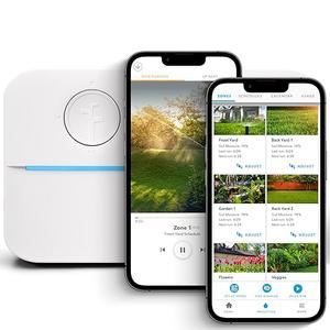 Rachio WiFi Smart Sprinkler Controller (8 Zone Irrigation Remote Control) – AppBased Scheduling, Local Weather Intelligence, Rain Skips, Easy DIY Install