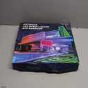 zoegi 500ft Outdoor LED Strip Lights Waterproof,Music Sync RGB IP68 Outside Led Light Strips Waterproof with App and Remote,Exterior Led Rope Lights for Deck,Balcony,Roof,Garden,Pool (500FT)