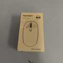 TECKNET Wireless Mouse for Laptop, 2.4G Quiet Computer Mouse with USB Receiver, 4 Buttons Portable Cordless Mice for Chromebook, Laptop, PC, Mac, 800/1200/1600 DPI - Mint Green