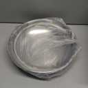 STOBAZA Electronic Scale Tray Stainless Steel Weighing Dish 10.07X10.07X2.08In Food Scale Plate for Jewelry Lab Powder Liquid Accurate Measurement