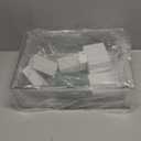 Trading Card Storage Box - Clear Large Storage Organizer Holds 3200 Cards with Foam Inserts Blocks  Display Case for TCG, MTG & Sports Cards (1-Pack)