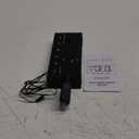 Netzu Alarm Clocks for Bedrooms, Digital Clock with Date Temperature and Weekday, Manual DST, Snooze, 2 Alarms, 4 Volumes for Living Room Home Bedside Desk (Black and Blue)