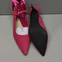 Fashare Womens High Heels Bow Tie Back Sexy Stiletto Ankle Strap Wedding Dress Pumps Shoes Size 8