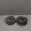Real Barbed Wire 120ft 15.5 Gauge 4 Point - Great for Crafts, Fences, and Critter Deterrent