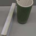 Kitchen Block Knife Sets, 6-Pieces Green Chef Knife Set with Removable Round Block, Non-stick & Non-slip Stainless Steel Sharp Knife Set for Restaurant Home Cooking, Gifts for Mom Wife Girl (Green)