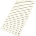 MBOSS Bath Tub Shower Mat Non Slip Bathtub Mats for Bathroom Shower Floor Mat Bath Mats for Shower Tub Anti Slip Shower Mat with Drain Hole and Large Suction Cups (Ivory White, 27.5 X 15.7 Inch)