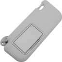 74320-02B21 74310-02K91 Left Driver Side Sun Visor, Replacement for Toyota Corolla 2014 2015 2016 2017 (Gray)