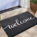 EARTHALL Funny Welcome Mats, Front Door Mat for Outside Entry, Doormat Outdoor/Indoor Entrance, Rugs Entryway Indoor, Outdoor Home Porch Decor 30"x17.5"