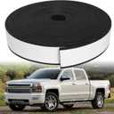 33FT Truck Cap Seal, Truck Topper Seal for Cap 200 lbs or Less, EPDM Rubber with Adhesive, Camper Shell Seal Rubber for RVs, Cars, Boats and Home, Heavy Duty