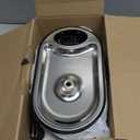 Wireless Cat Water Fountain Stainless Steel 108oz/3.2L, Cordless, Battery Operated Cat Fountain (Last up to 50 Days), Ultra Quiet, 2 Flow Modes, Multi-Filtration, BPA Free, Includes 2 Filters - Black