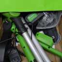 20V 12" Cordless String Trimmer With 2 X 4.0ah Battery and Charger, Electric Grass Trimmer Battery Powered Eater String, Edger Lawn Tool Grass Cutter With 8pcs Line, Lawn Mover For Yard, Garden, Green