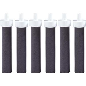 Brita Water Bottle Replacement Filters, BPA-Free, Replaces 1,800 Plastic Water Bottles a Year, Lasts Two Months or 40 Gallons, Includes 6 Filters