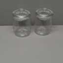 Half Gallon Glass Cookie Jars with Airtight Lids - Big Food Storage Containers for Kitchen Pantry - Dog Treats, Flour, Sugar, Biscotti, & Candy - 64oz Canisters Pack of 2