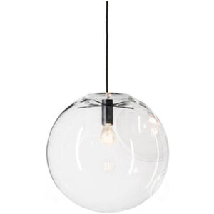 E27 Industrial Clear Glass Globe Shade Pendant Lighting Modern Kitchen LOFT Hanging Light Lamp (25cm)
