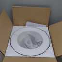 Modern Solid Wood Pendant Lights,13.8" Large Hammered Vintage Chandeliers,Black Finish Hanging Lighting Lamp,Industrial Drum Ceiling Light Fixtures for Dining Room,Kitchen Island, Farmhouse