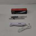 Mueller Ultra-Carver Electric Knife for Carving Meats, Poultry, Bread, Crafting Foam. Stainless Steel Blades, Powerful Motor, Ergonomic Handle, One-Touch On/Off Button, Serving Fork Included, White
