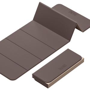 Foldable Yoga Mat Exercise Mat for Home Workout, Comfortable and Durable, 8mm Thick Portable Folding Mat, Non-Slip, Pilates Mat Thick, Outdoor Use, Meditation, Travel, Camping (71"x24" x 0.3")