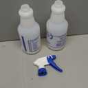 Plastic Spray Bottle, Empty Spray Bottles (2 Pack 24 Oz), All-Purpose Sprayer for Cleaning Solutions, Hair Spray, Bleach, Planting, BBQ, Mist & Stream Water Spraying Bottle with Adjustable Nozzle