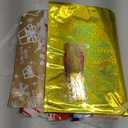 Diamerd 38PC Christmas Drawstring Gift Bags with Tags, Assorted Sizes for Xmas Party Favors & Holiday Present Wrapping, Small/Medium/Large