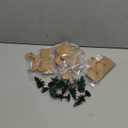 16PCS Deer Figurines Model Trees Kit, Plastic Woodland Animals Toys, Miniature Wild Forest Animal Figures for Christmas Decoration Cake Toppers Party Favors