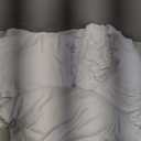 Gallety White Backdrop Curtain for Wedding, Photo Backdrop Curtains for Bridal Shower Decorations - 10FT x 10FT White Curtain with Rod Pockets for Celebration, Birthday Parites, Graduations Decor (W5' x H10'(2 panels))
