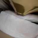 Swivel Vanity Stool for Makeup Room, Faux Fur Vanity Chair Height Adjustable Round Storage Ottoman, Large Size Footrest for Living Room Bedroom, Pink