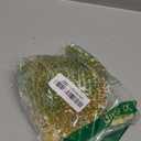 Seawhisper Tribal Glitter Sparkle Rhinestone Belly Dance Beaded Sequined Bra Top for Rave Cabaret Party ((32-34) B, Gold)