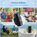 2 x Silicone Handle Compatible with Frost Buddy Universal Can Cooler, Can Holder with Handle for Beverages Can - Portable Non-Slip Travel Mug Grip with Protective Sleeve, Cup Holder for Outdoor Activities