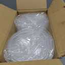 FULING [50 Set - 16 oz. Plastic Deli Disposable Food Storage Containers With Airtight Lids