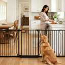85.5-90.6 Inch Extra Wide Baby Gate for Stairs Doorways