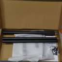 Double Towel Bar, 24Inch Towel Rack for Bathroom, Stainless Steel Double Bath Towel Bar, Wall Mounted Towel Holder, Double Towel Rod Towel Rail Hanger for Wall, Kitchen (Matte Black)