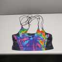 CAPE CLIQUE Y2K Tops Rave Outfits Sexy Tops for Women Party Club Night Halter Sleeveless 3D Body Print Summer Crop Tank Top (Large, Rainbow)