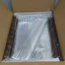 Over the Door Pantry Organizer: Pantry Organization and Storage with Hanging Basket - 9-Tier Metal Spice Rack Adjustable Shelves for Kitchen Bedroom Bathroom & Laundry Room White