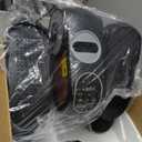 MERACH Under Desk Elliptical Machine, Leg Exerciser While Sitting for Seniors with Remote Control & 12-Speeds, Quiet Portable Electric Seated Pedal Exerciser Machine for Home Office