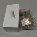 Wavwavw Valentine's Day Christian Gift for Women Positive Handmade Crochet Doll with Bible Verse Prayer Card Inspirational Scripture Religious Crochet for Sunday Group Church(Not Forget Me)