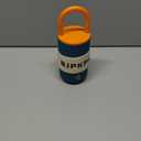 BJPKPK Insulated Stainless Steel Tumbler Cups 13oz Travel Coffee Mug With Lid And Handle,Dark Blue