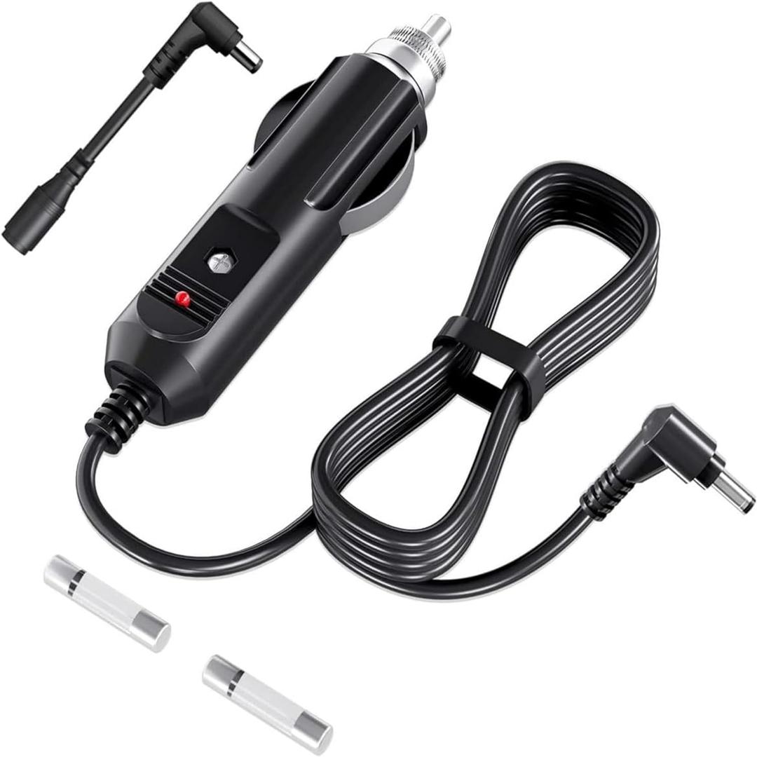 DC12V 8.3Ft Car Charger for Inogen One G2 G3 G4 G5 Inogen Oxygen BA306 BA301 Inogen BA-306 BA-301 Portable Oxygen Concentrator Portable Oxygen Machine Power Suppl Adapter Cord