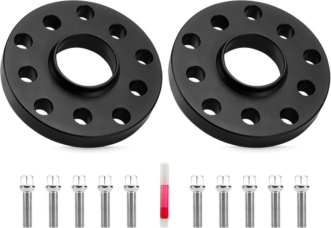 TadaMark 5x100 to 5x112 Hubcentric Wheel Spacers 20mm 5 Lug Wheel Adapters fit for Audi A3 A4 A6 A8 Q3 R8 RS4 RS6 S3 TT Allroad Quattro for CC/GT/Golf GTI 57.1mm Bore with M14x1.5 Studs - 2pcs
