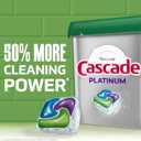 Cascade Platinum Dishwasher Pods, Dishwasher Detergent, Dish Detergent Soap, Fresh, 34 count