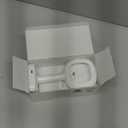 Travel Stand for Nanit Pro Baby Monitor-Prevents Falling Off, Flex Multi-Stand Wall Mount for Nanit Pro Camera with 10FT USB C Charging Cable Power Adapter-White (Camera Not Included)