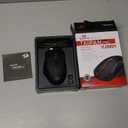 Redragon M810 Pro Wireless Gaming Mouse, 10000 DPI Wired/Wireless Gamer Mouse w/Rapid Fire Key, 8 Macro Buttons, 45-Hour Reliable Power Capacity and RGB Backlit for PC/Mac/Laptop (Black)