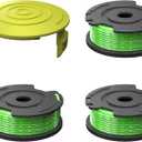 Trimmer Spool Line for SEYVUM 20V MJ8603 Weed Trimmer, Edger Spool Line, 0.065-inch Trimmer Spool, 3-Pack 16.5 ft String Trimmer Lines, Replacement Cap Included